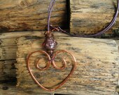 Copper Heart Necklace