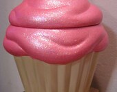 Cotton Candy Cupcake Jar