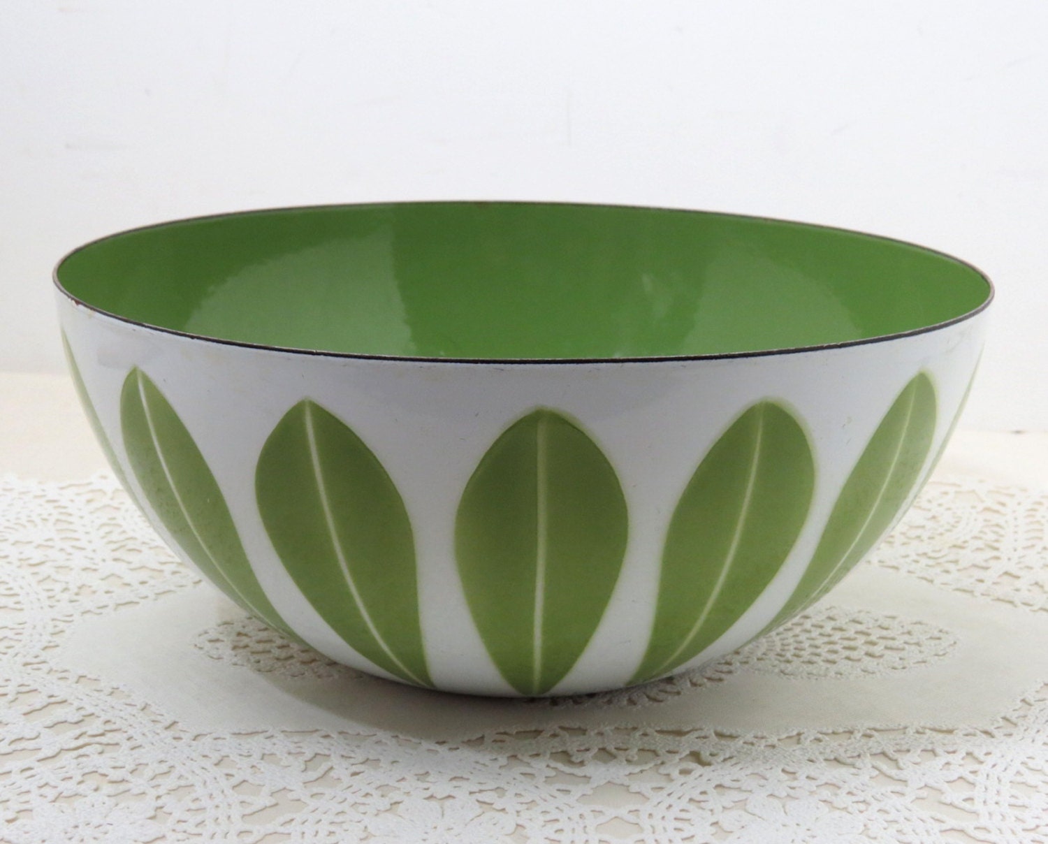 Vintage Cathrineholm Large Lotus Mixing Bowl
