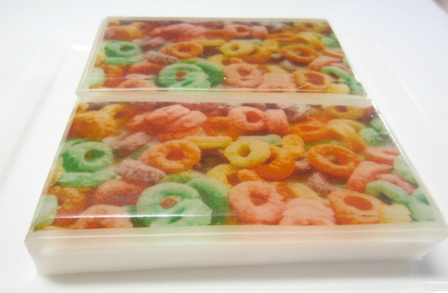 Soap for Kids - Fruit Loop Scented  - Glycerin Soap - Party Favor Soap - Rainbow Soap
