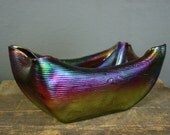 Rindskopf Iridescent Bohemian Czech Art Glass Bowl