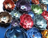 Sale 20% off Weddings Pearlized Paper Flowers Perfect for Decorating