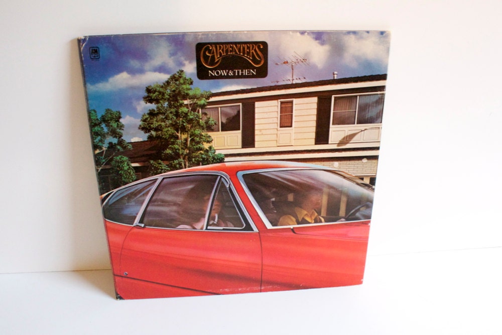 Vintage 1973 Carpenters Now And Then Record Album