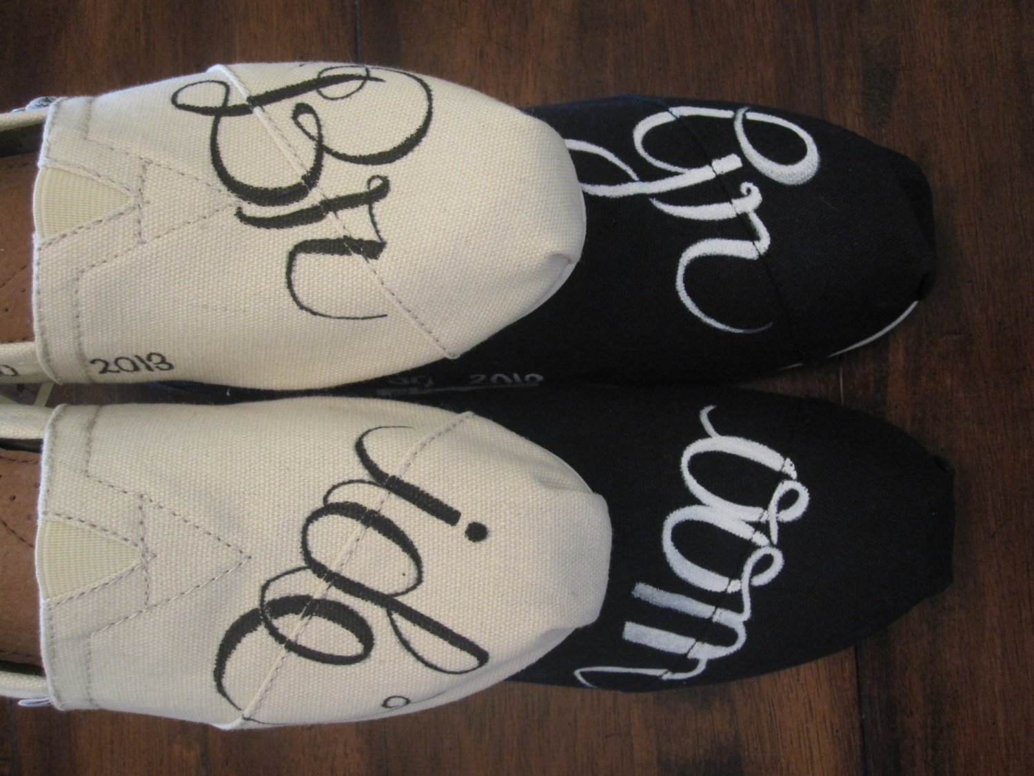 LEVEL 1 or 2 CUSTOM COUPLES Toms - 2 pair - Design Your Own