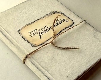 Altered book Wedding invitation Unique to Etsy