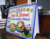 Childrens Cook Book Clock Kitchen and Home Decor