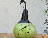 Halloween Gourd Witch Natural Fall Harvest Spooky Pumpkin Decoration