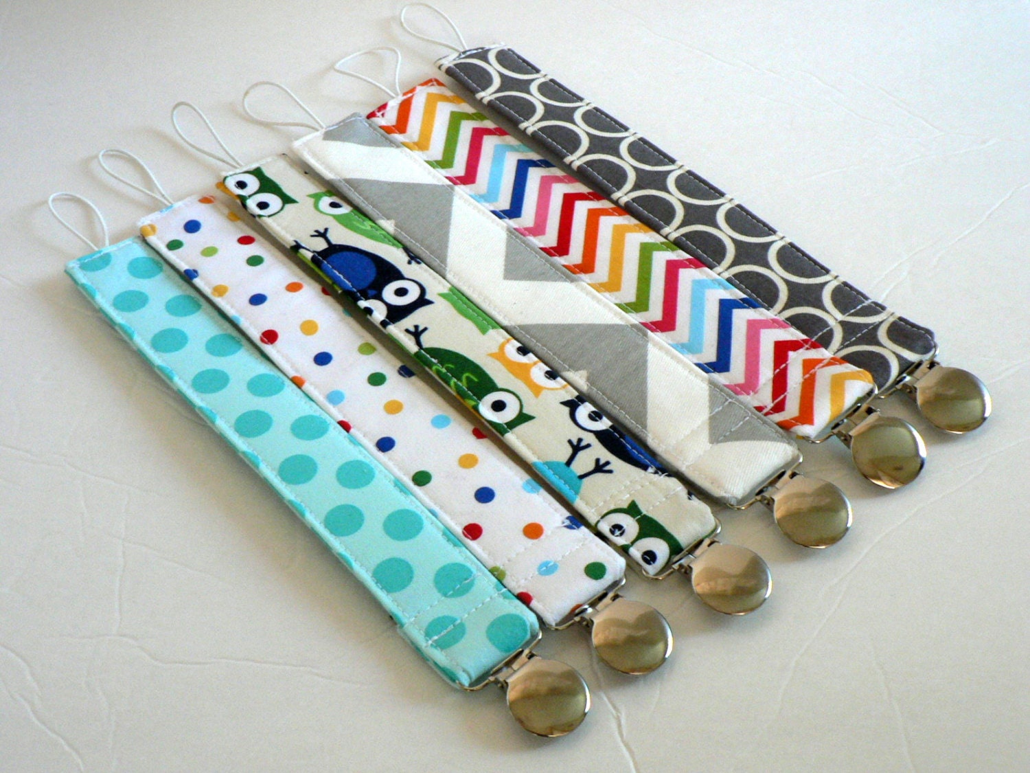 BagEnvy Handbags' Pacifier Clip -You Choose Your Design