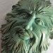 PAION - healer ceramic wall hanging - sage green