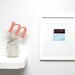 Letter m - wedding cake topper - wood YOUR CHOICE of letter and color - shabby cottage chic coral