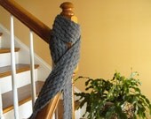 Hand Knitted Scarf for Men and Women-A Great Valentine's Day Gift