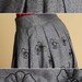 Gray wool skirt (463)