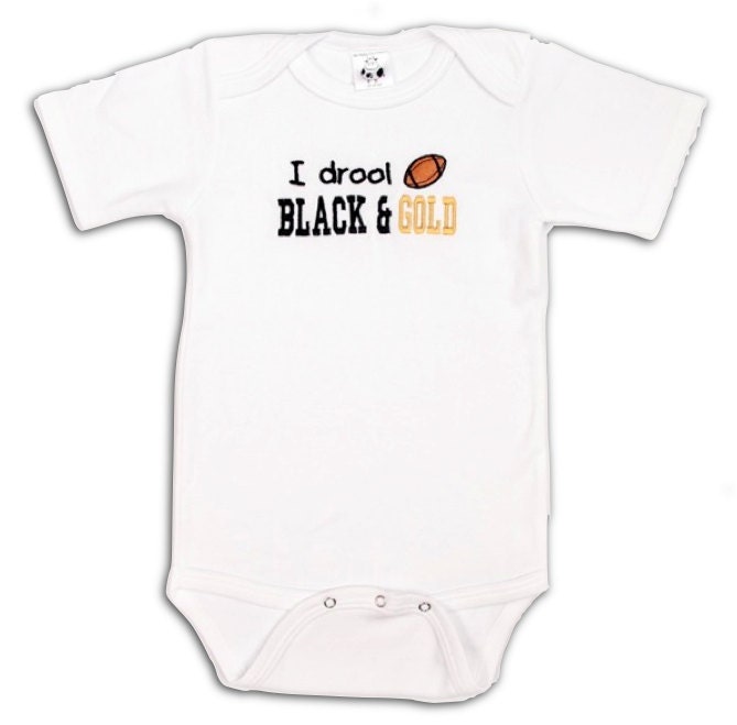 UCF Knights Embroidered baby football onesie