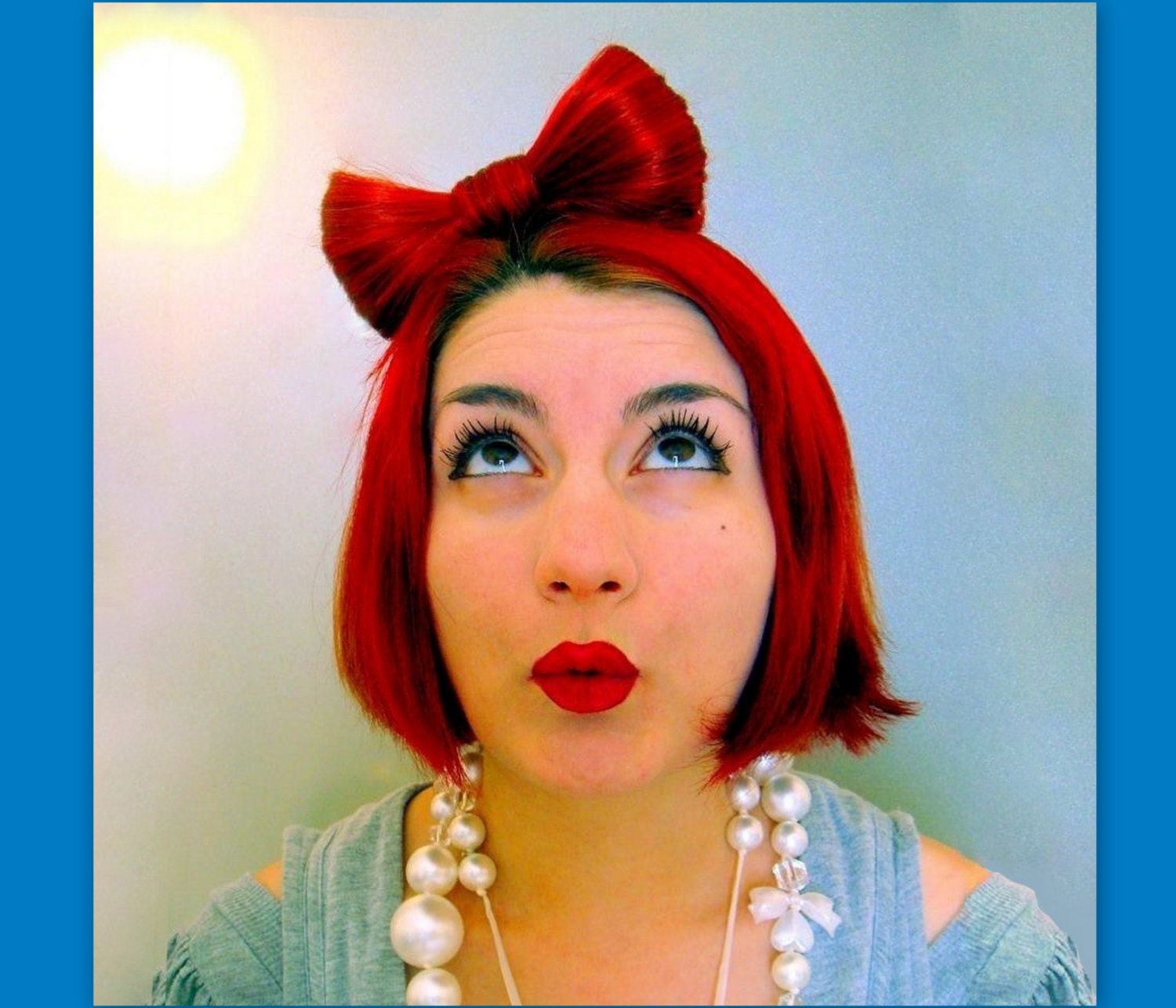 Kawaii Hair bow wig hair accessory hair extension costume wig dance hairpiece clip in hair custom color fake hair ponytail fake hair