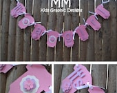 It's a Girl Banner - Baby Shower - Personalized