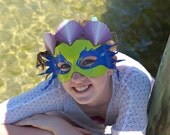 Leather Mermaid Mask