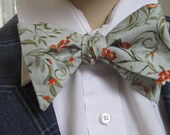 Classic Floral Bow Tie