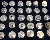 30 Stainless and Chrome Hard Drive Spindles. Great for DIY, Hobby, & Art Projects