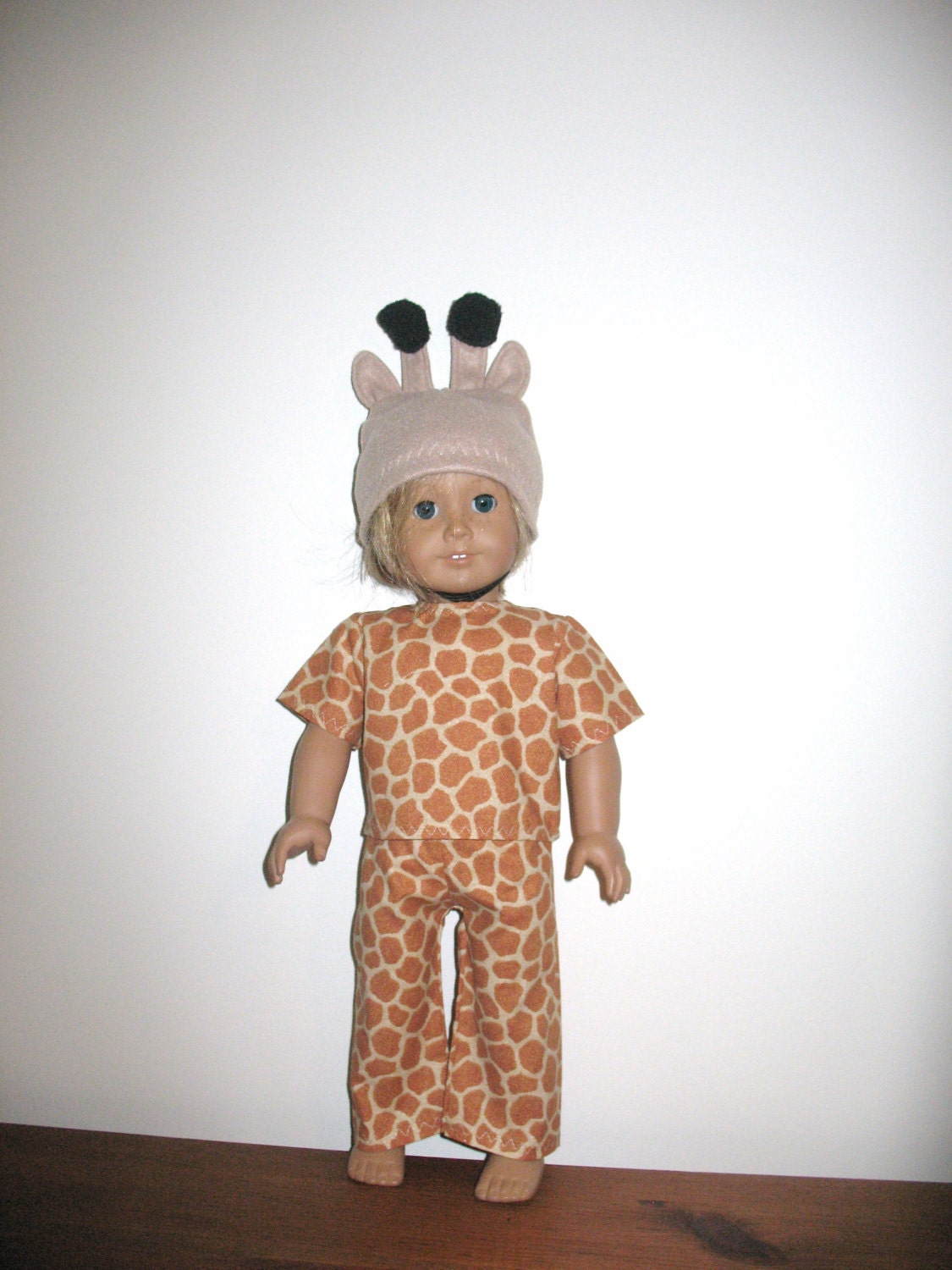Doll Clothes for 18 Inch American Girl Dolls, Giraffe Costume