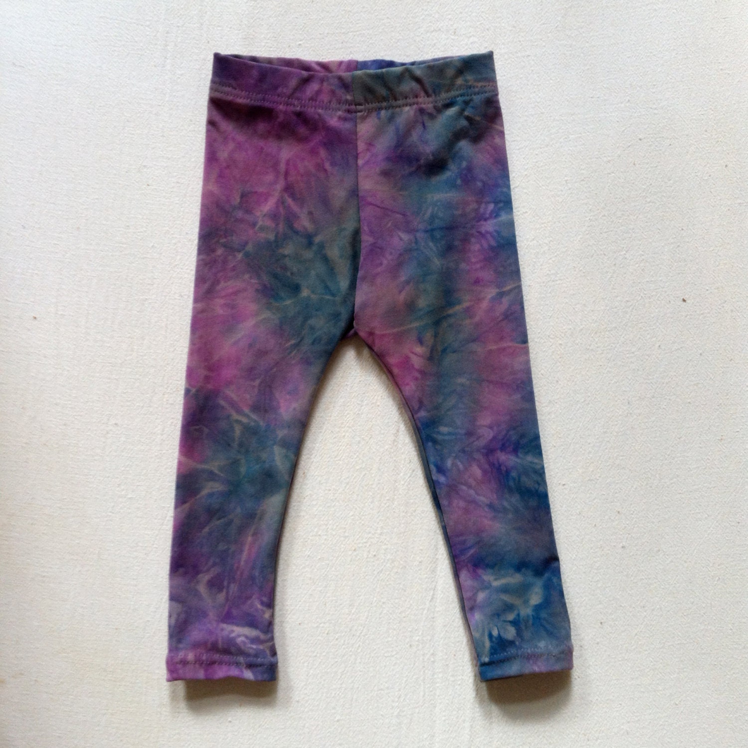 Legging purple tie dye
