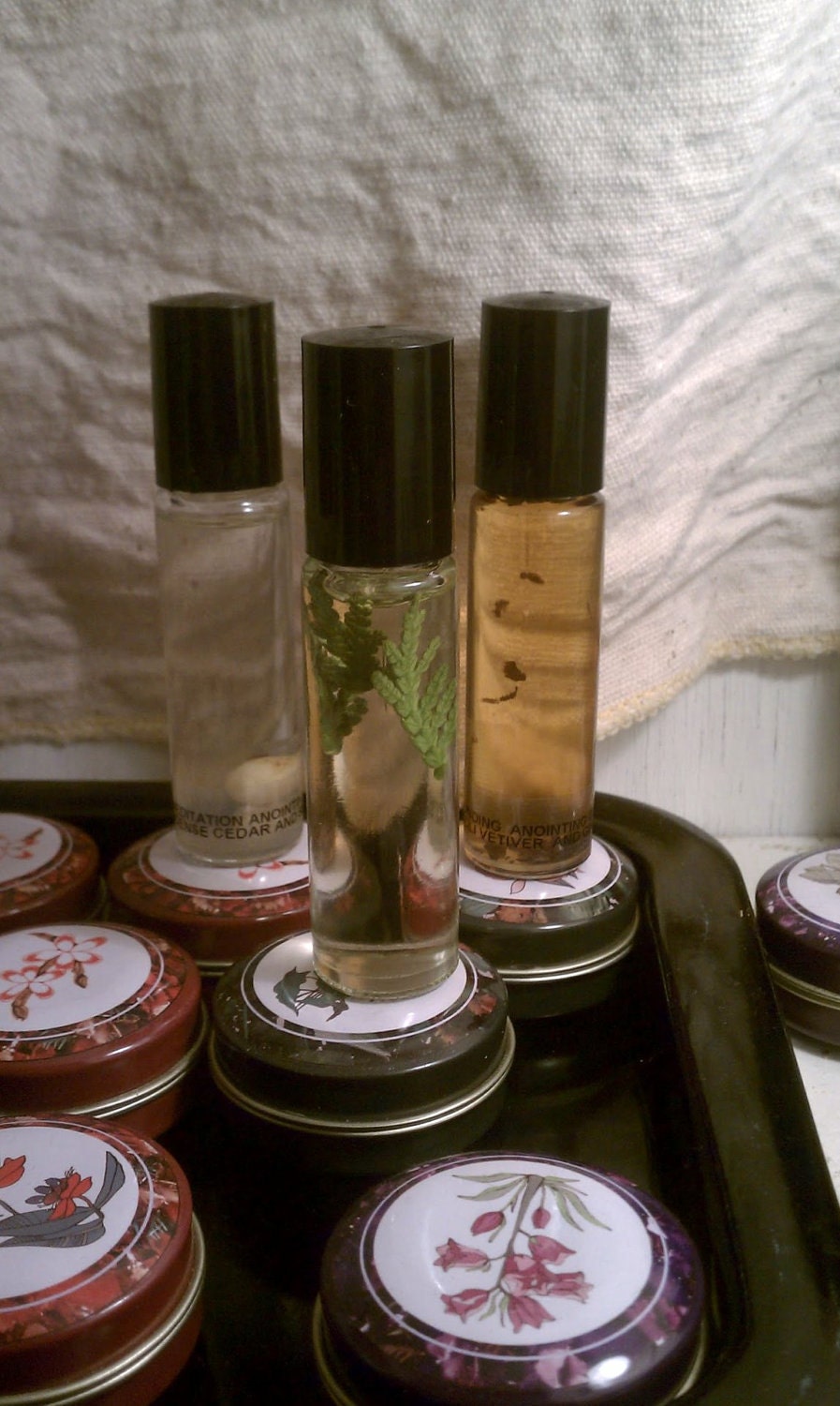 White Sage and Cedar - All Natural Sacred Perfume or Anointing Chrism Oil