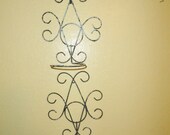 Vintage Wall Decor Flower Pot Holders Wire 1950s Mid Century