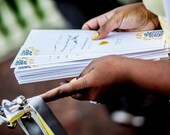 Wedding Program - Tea Length Folded