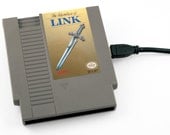 1TB USB3 NES Hard Drive - The Legend of Zelda 2 The Adventure of Link