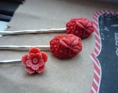 Glass  bobby pins