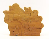 Kitty Krak-Up Wood Puzzle