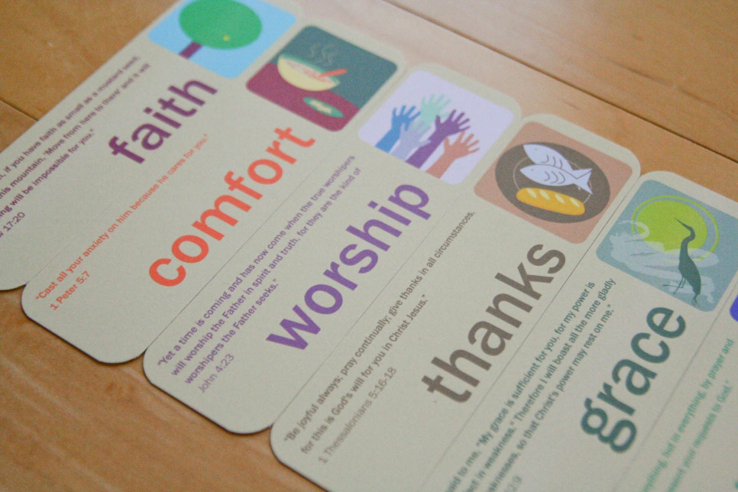 Bookmark - Inspirational - Bible Verse (1 bookmark)