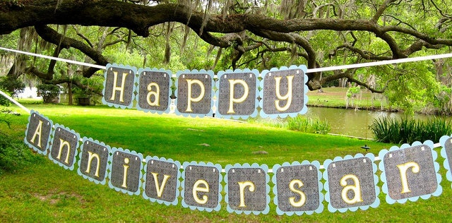 Happy Anniversary Banner