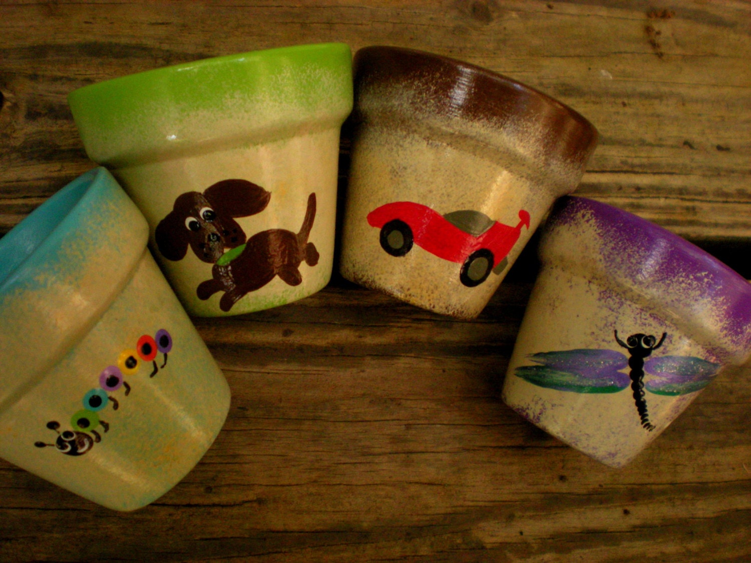 Party Favor Flower Pots for Children