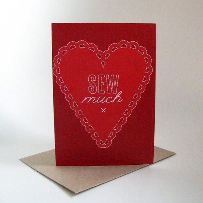 Sew Much greeting card