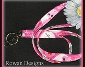 Cat Lovers Fabric Lanyard ID Badge Holder - Great Gift Item