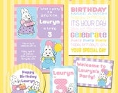 Custom Max and Ruby  Birthday Party  Printable Kit