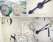 clocks postcard sets