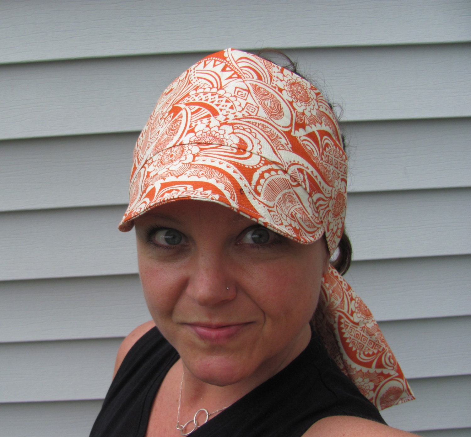 ON SALE Tropical Sunshine Visor/Scarf