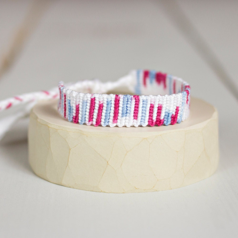 Knotted Friendship bracelet, Macrame, Fun n Funky Shaded