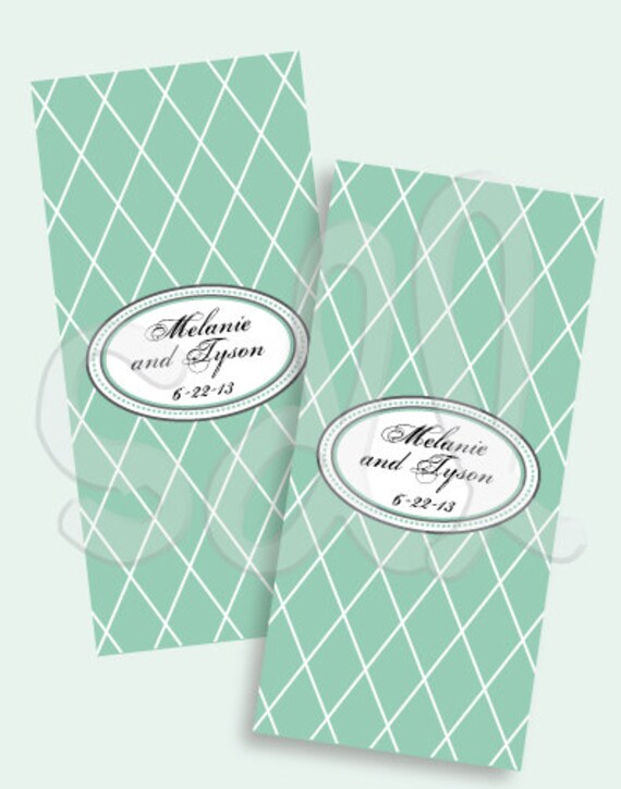 PRINTABLE PDF Miniatures Candy Bars Custom Chocolate Label Wrappers Wedding/ Baby Shower/ Bridal Shower/ Birthday Il_570xn