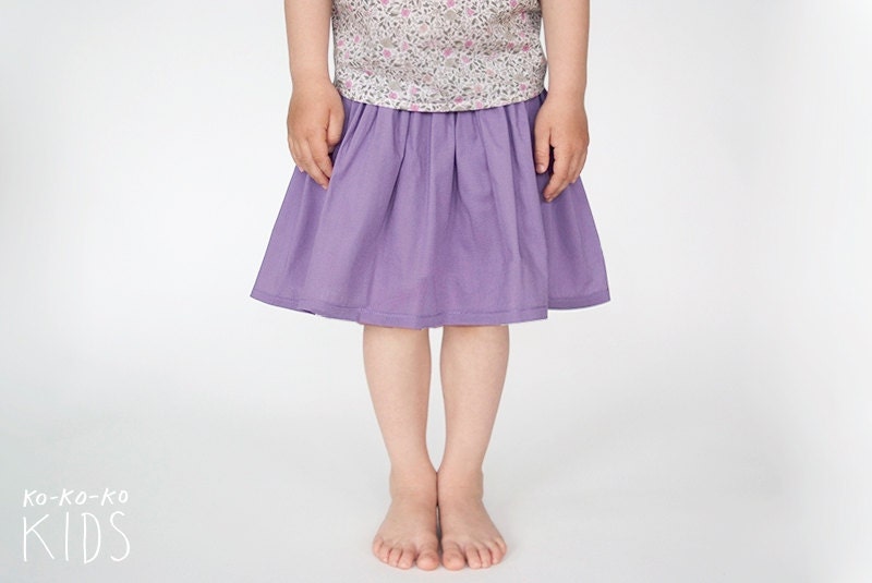 Skirt for Girl. LAVENDER