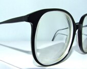 Vintage POLO Black Eyeglasses frames, Ralph Lauren Italy