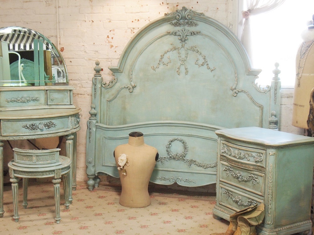 Painted Cottage Shabby Aqua Collection