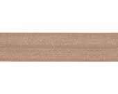 Natural  Brown Fold Over Elastic For Baby Headbands - 5 Yards of 5/8 Inch FOE