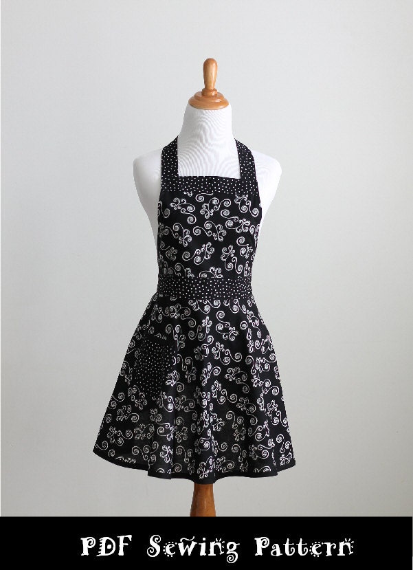 Apron Pattern PDF Women's Full and Half - The LUSCIOUS LAYERS - Instant Download