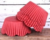 BULK Red Petal Cupcake Liners, Scallop Edge Baking Cups (500 count) SUPER SALE