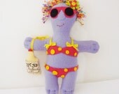 Plush Stuffed Doll Beach Bikini