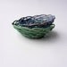 2 mini woven baskets / blue basket / green basket / mini bowls / catch all bowls / nesting bowls