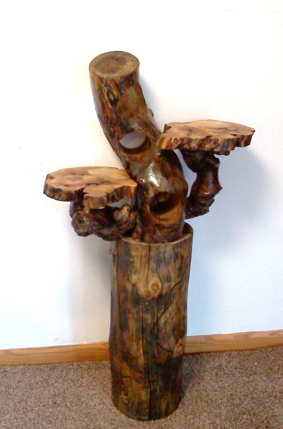 Decorative Wine Rack in Twisted aspen