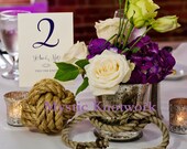 10 Pack of Manila Nautical Table Card Holders